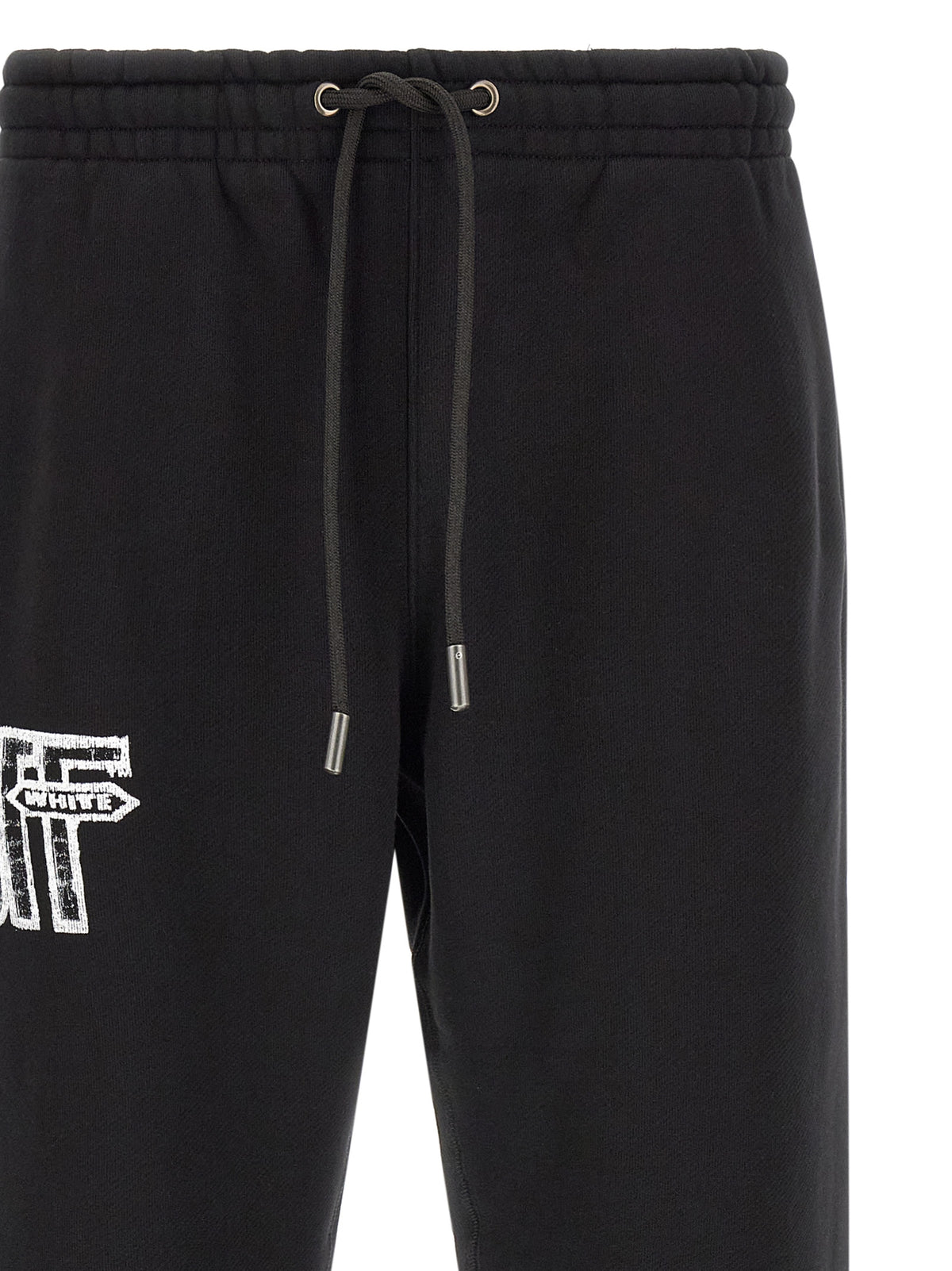 Pantalon de jogging en coton noir Off-White (pantalon de sport)
