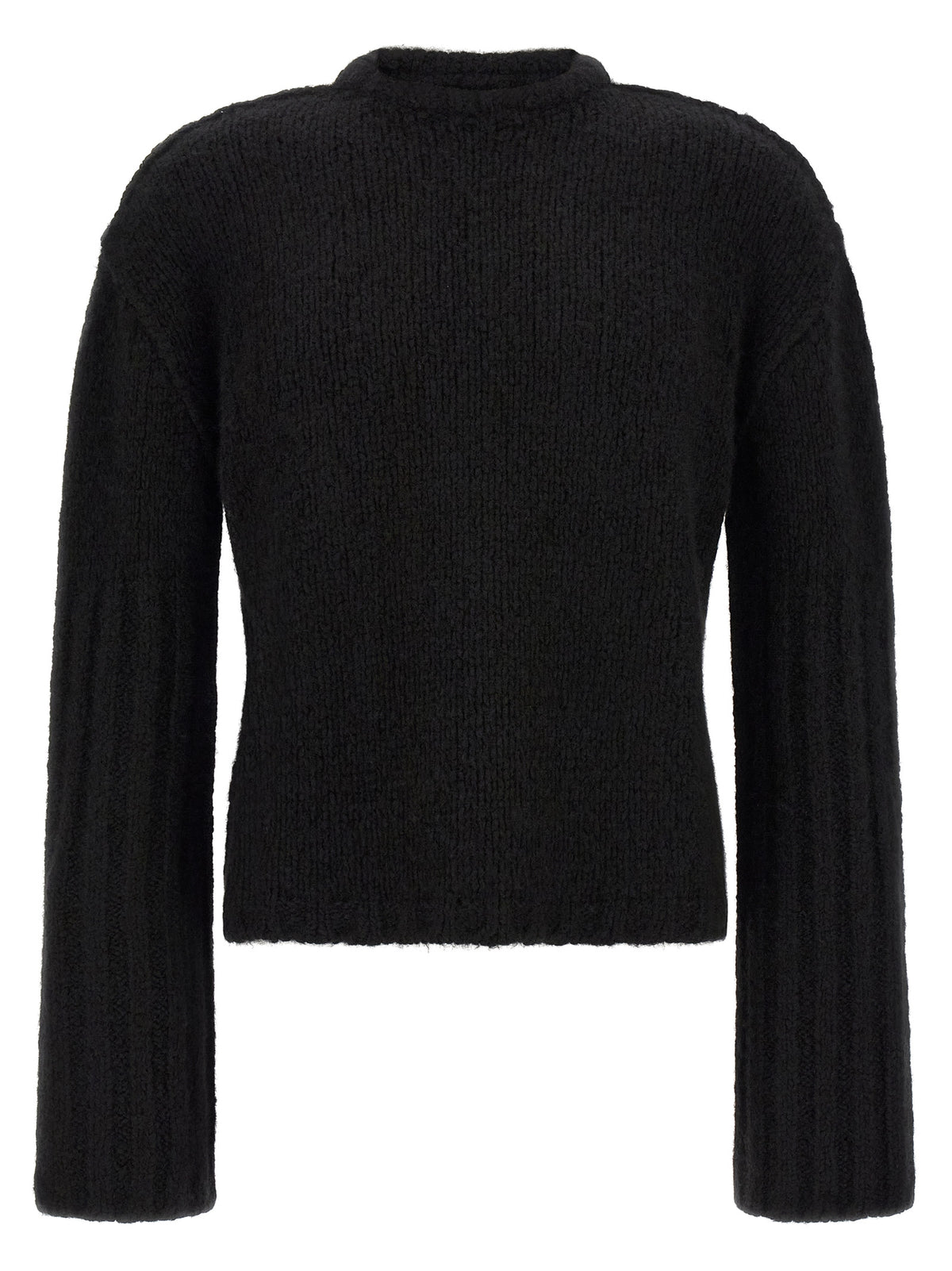 Cardigan en cachemire noir Rick Owens