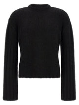 Cardigan en cachemire noir Rick Owens