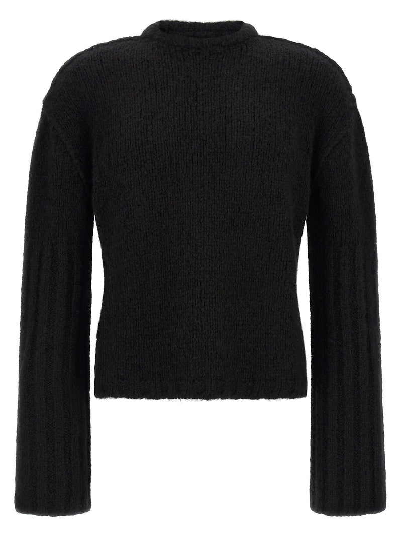 Cardigan en cachemire noir Rick Owens