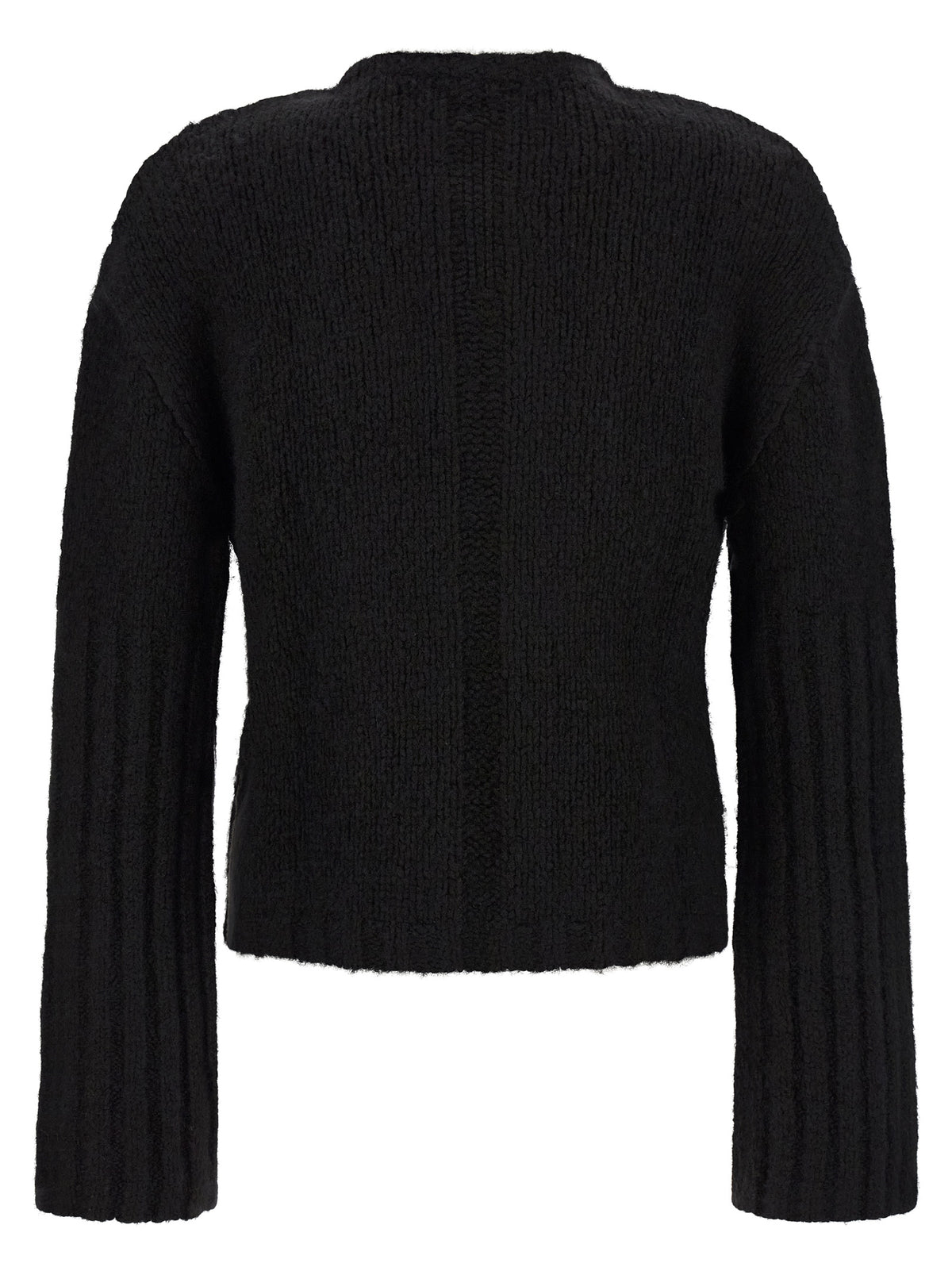 Cardigan en cachemire noir Rick Owens