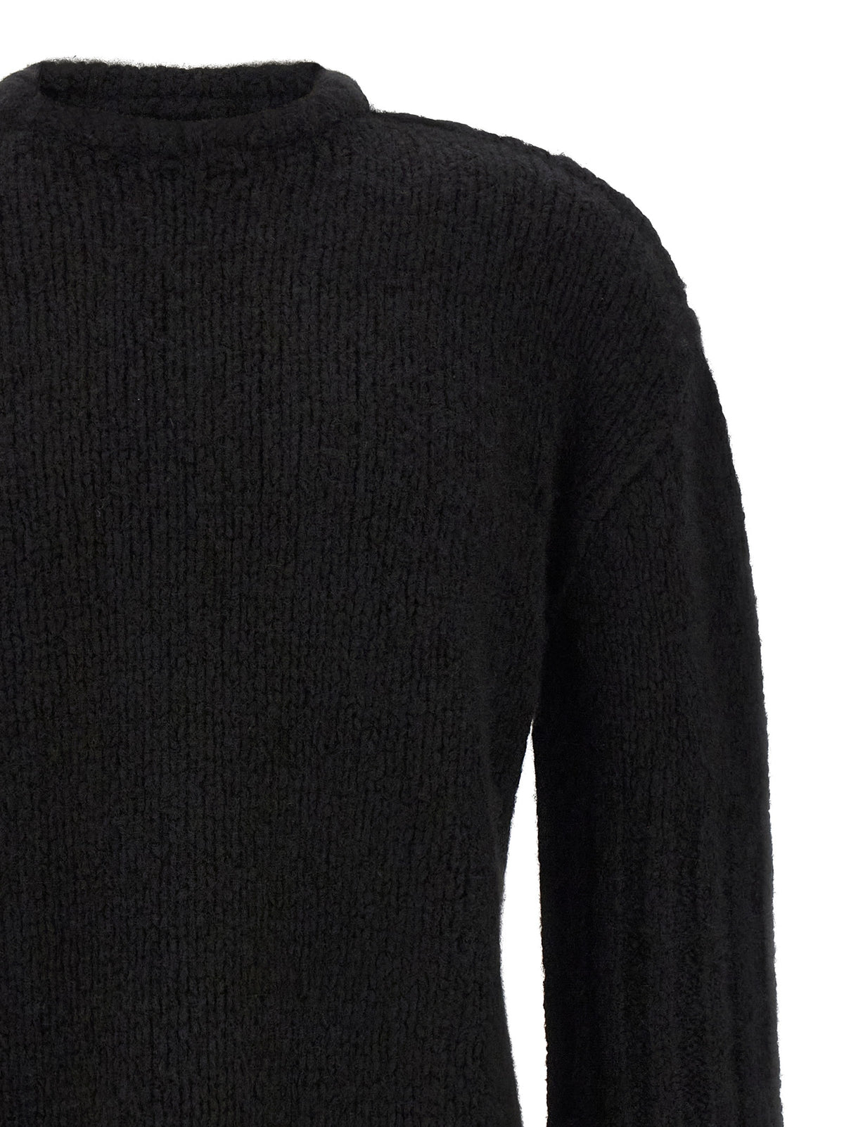 Cardigan en cachemire noir Rick Owens