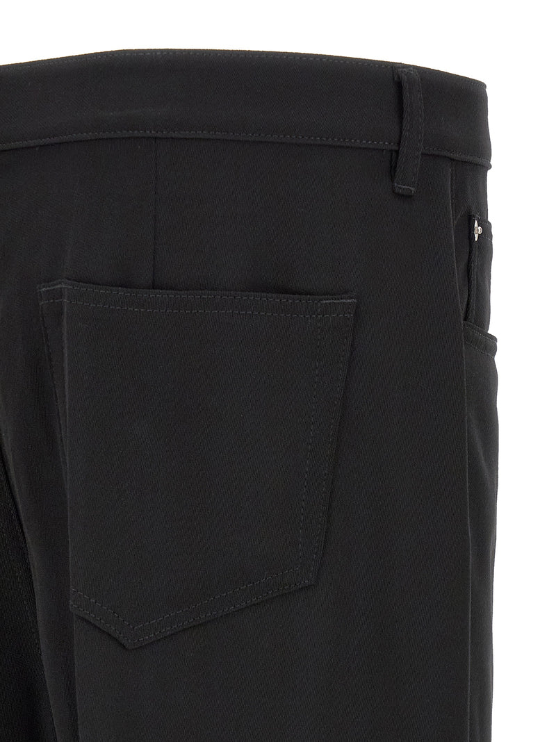 Jean ample en coton noir Rick Owens