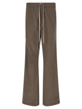 DRKSHDW Pantalon évasé en coton gris