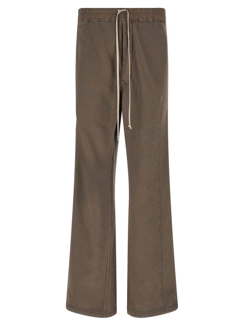 DRKSHDW Pantalon évasé en coton gris