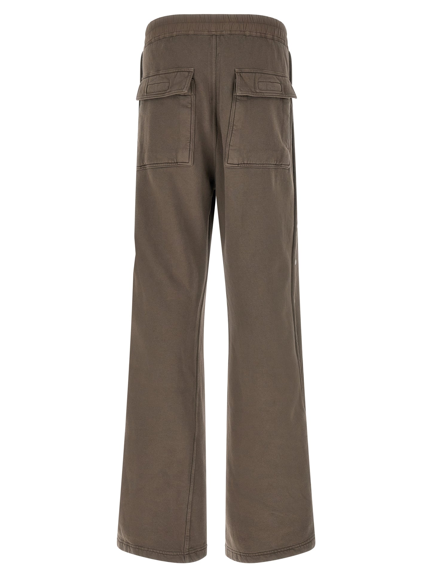 DRKSHDW Pantalon évasé en coton gris
