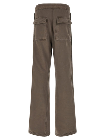 DRKSHDW Pantalon évasé en coton gris