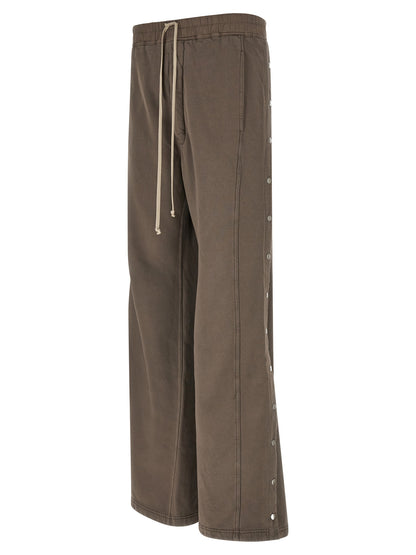 DRKSHDW Pantalon évasé en coton gris