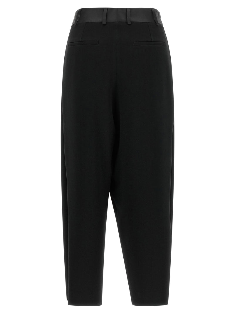 Pantalon habillé Alberto Biani en triacétate noir
