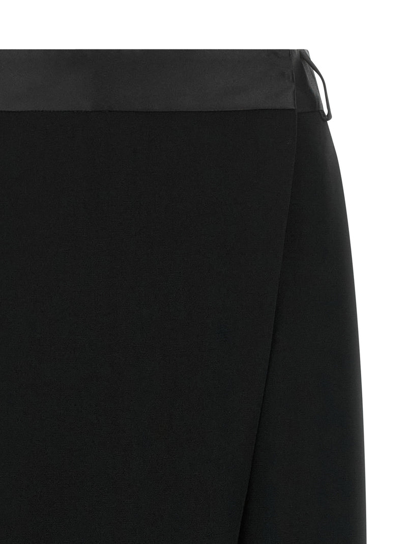 Pantalon habillé Alberto Biani en triacétate noir