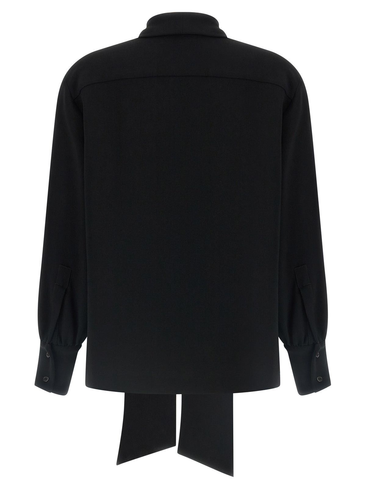 Alberto Biani Blouse noire en triacétate