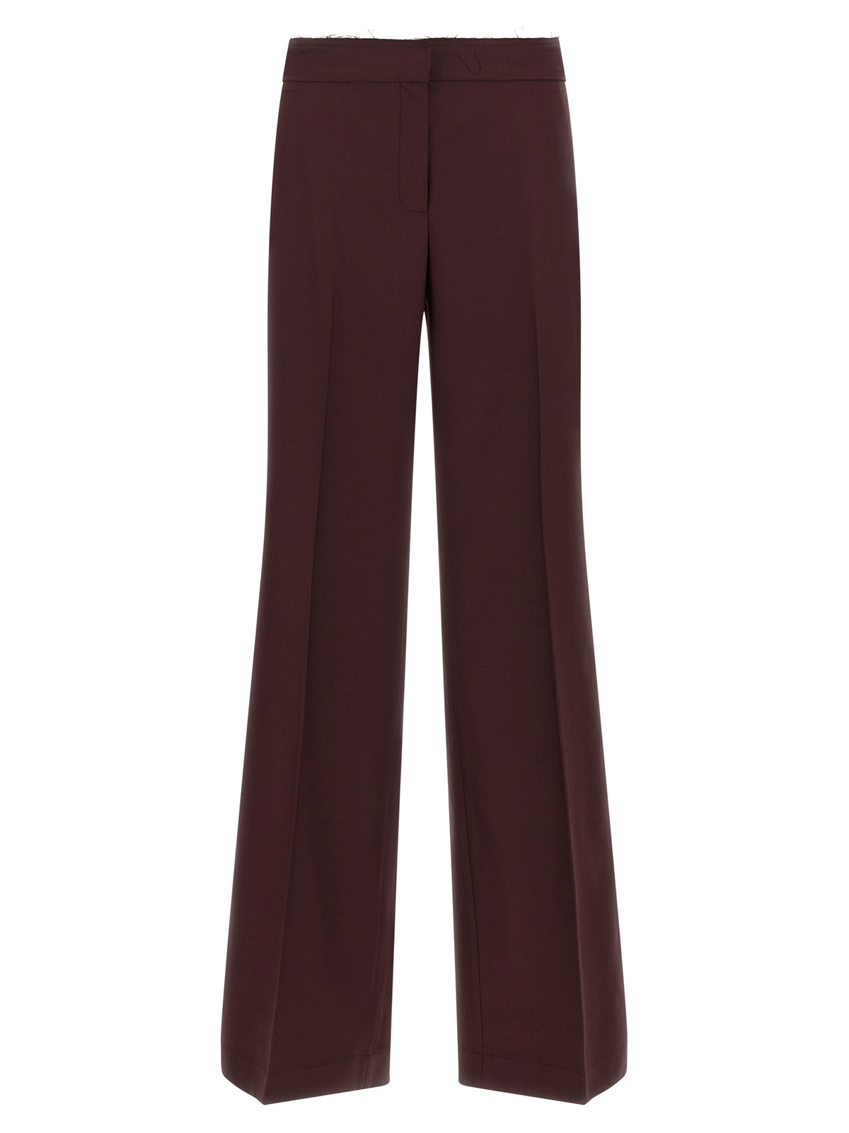 Pantalon en polyester violet Gianluca Capannolo