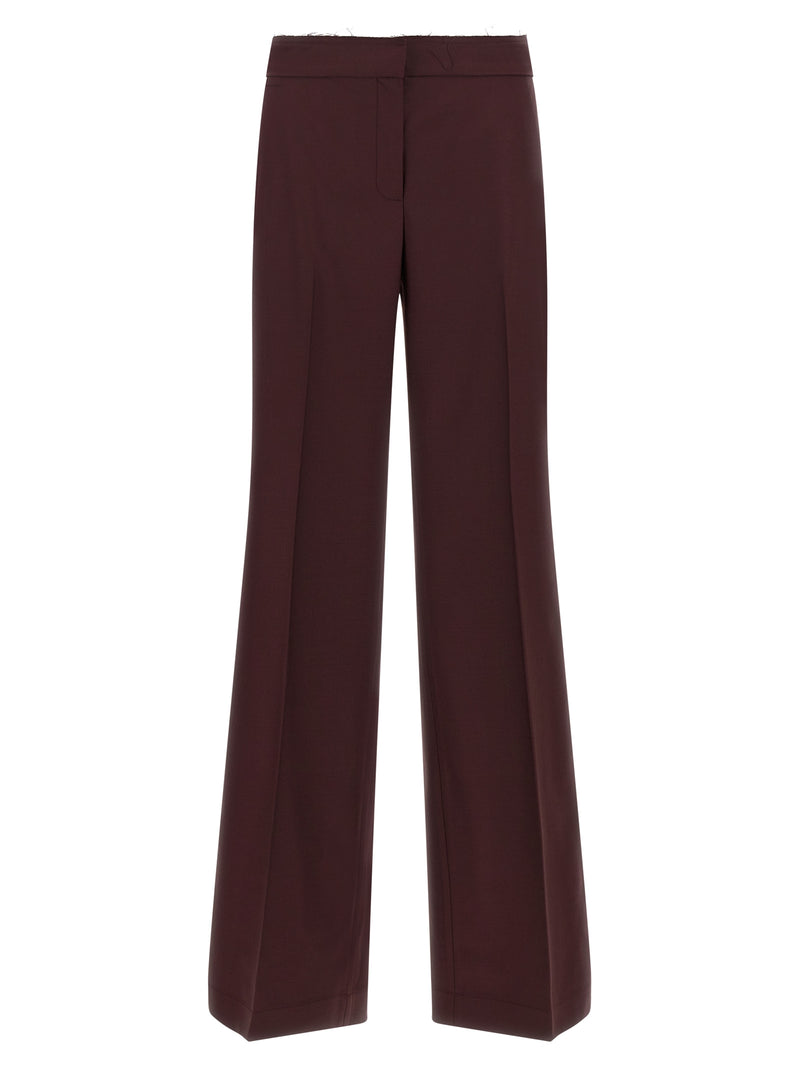 Pantalon en polyester violet Gianluca Capannolo