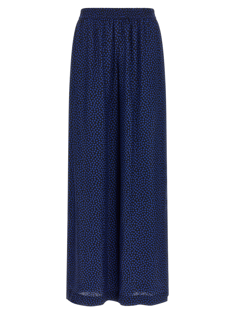 Pantalon décontracté bleu en viscose Gianluca Capannolo