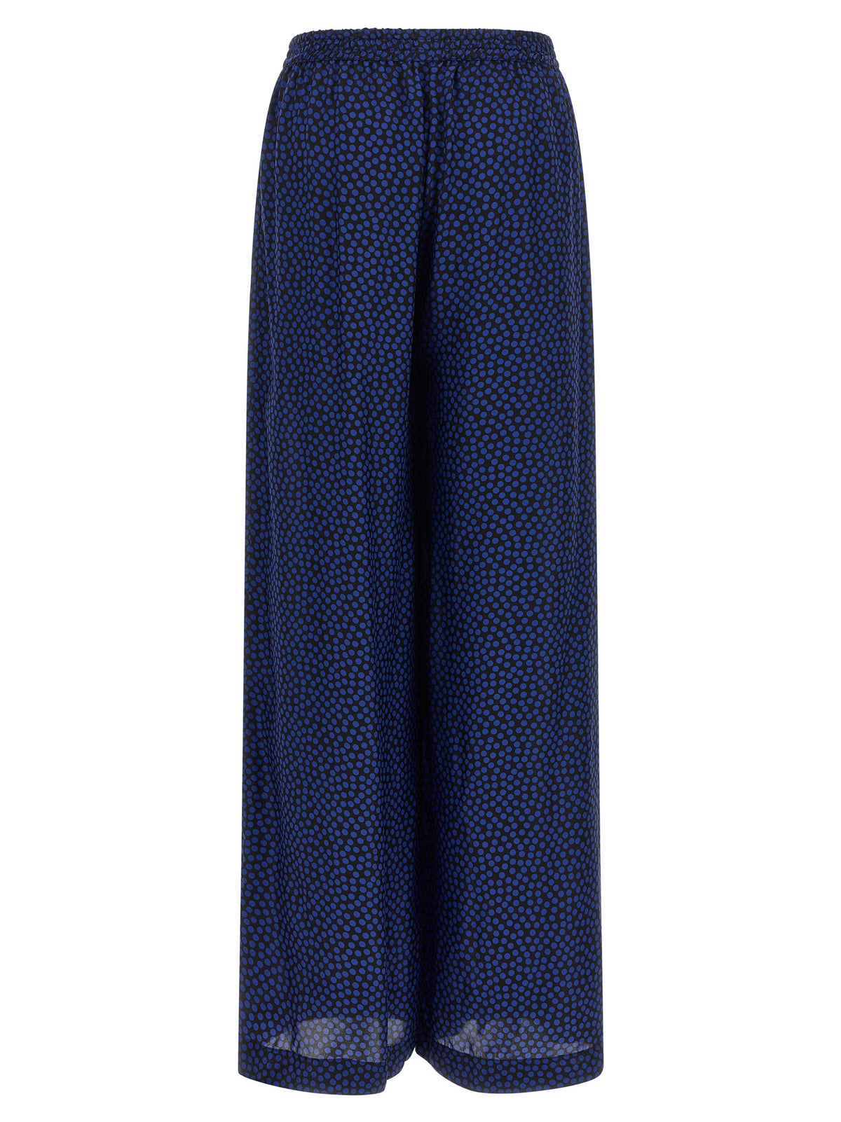 Pantalon décontracté bleu en viscose Gianluca Capannolo