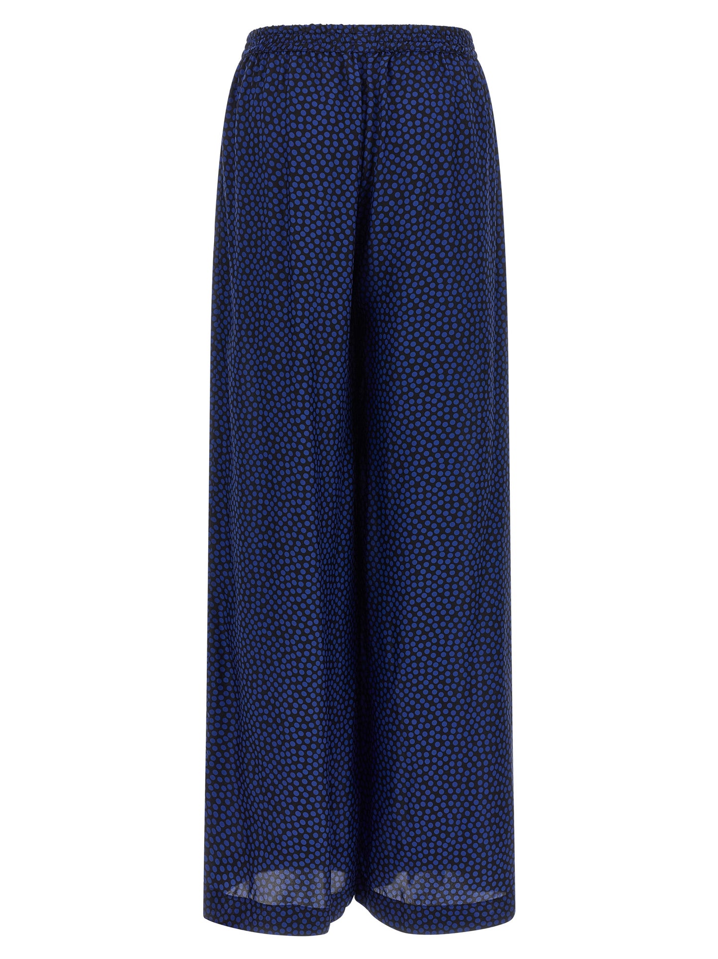 Pantalon décontracté bleu en viscose Gianluca Capannolo
