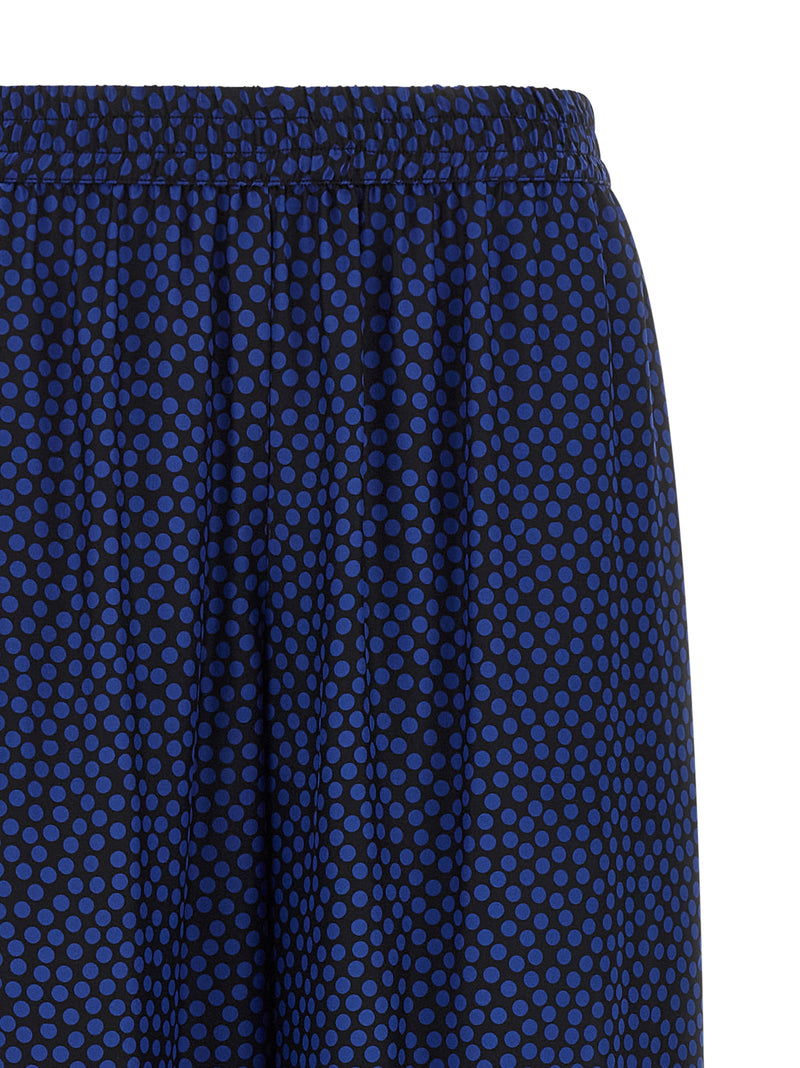 Pantalon décontracté bleu en viscose Gianluca Capannolo