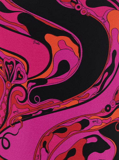Maillot de bain une pièce en polyamide fuchsia Emilio Pucci