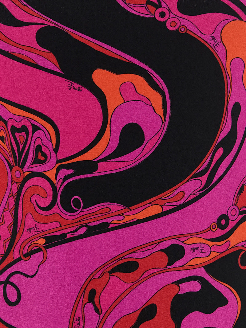 Maillot de bain une pièce en polyamide fuchsia Emilio Pucci