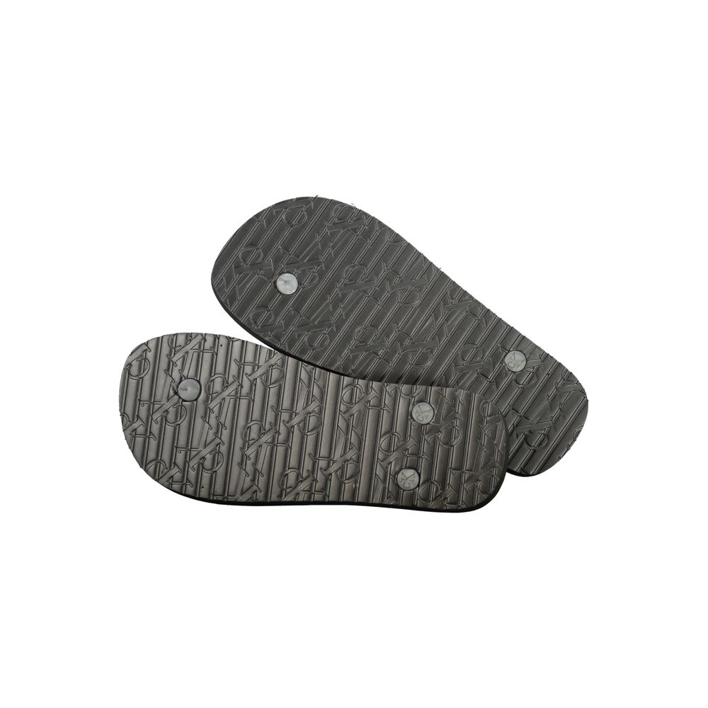 Calvin Klein Sandales noires en polyuréthane pour femme