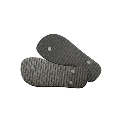 Calvin Klein Sandales noires en polyuréthane pour femme