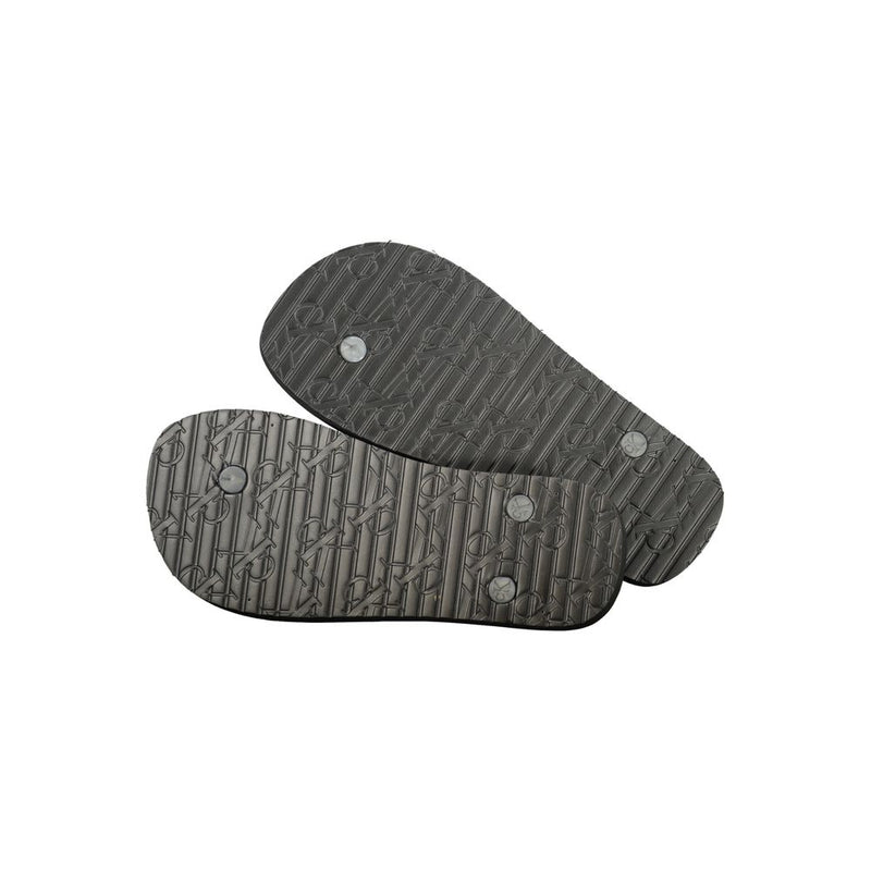 Calvin Klein Sandales noires en polyuréthane pour femme