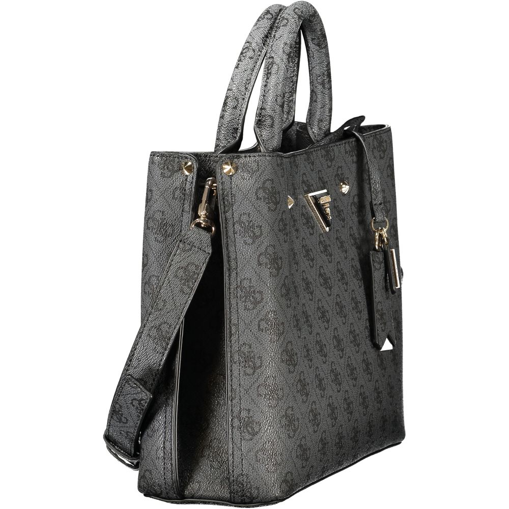 Guess Jeans Noir Polyuréthane Femme Sac