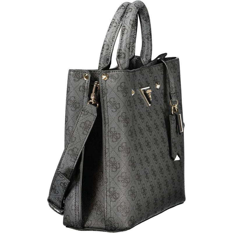 Guess Jeans Noir Polyuréthane Femme Sac