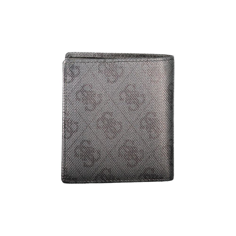 Portefeuille Guess en cuir noir pour homme