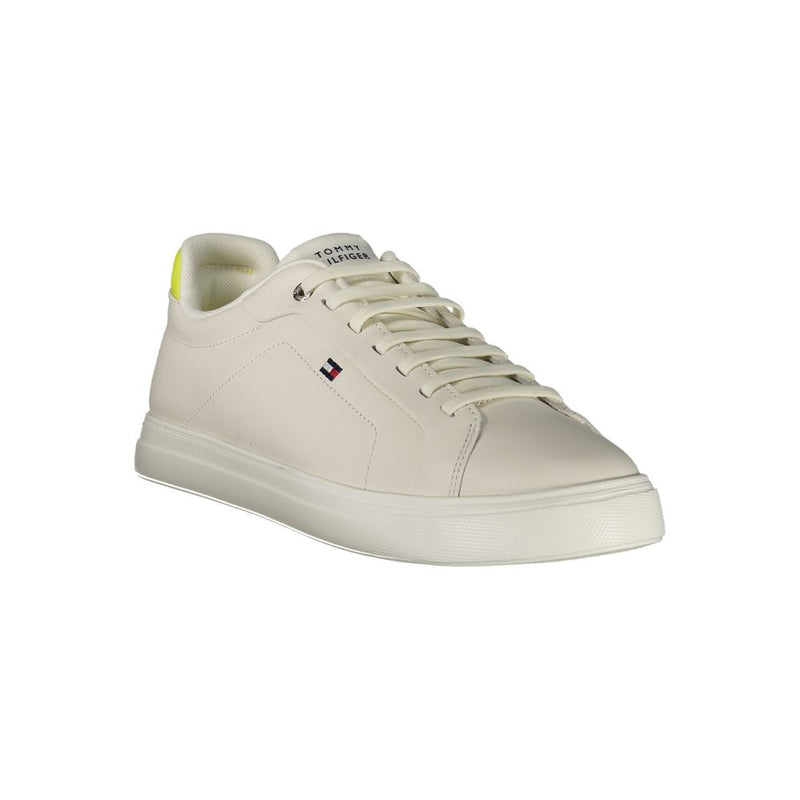 Baskets Tommy Hilfiger Bianco Poliuretano Homme