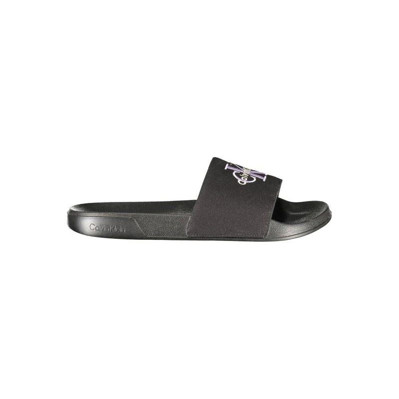 Mules Calvin Klein Nero en polyuréthane pour femme