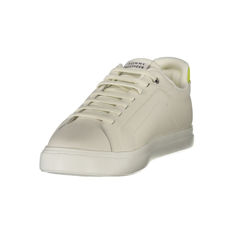 Baskets Tommy Hilfiger Bianco Poliuretano Homme
