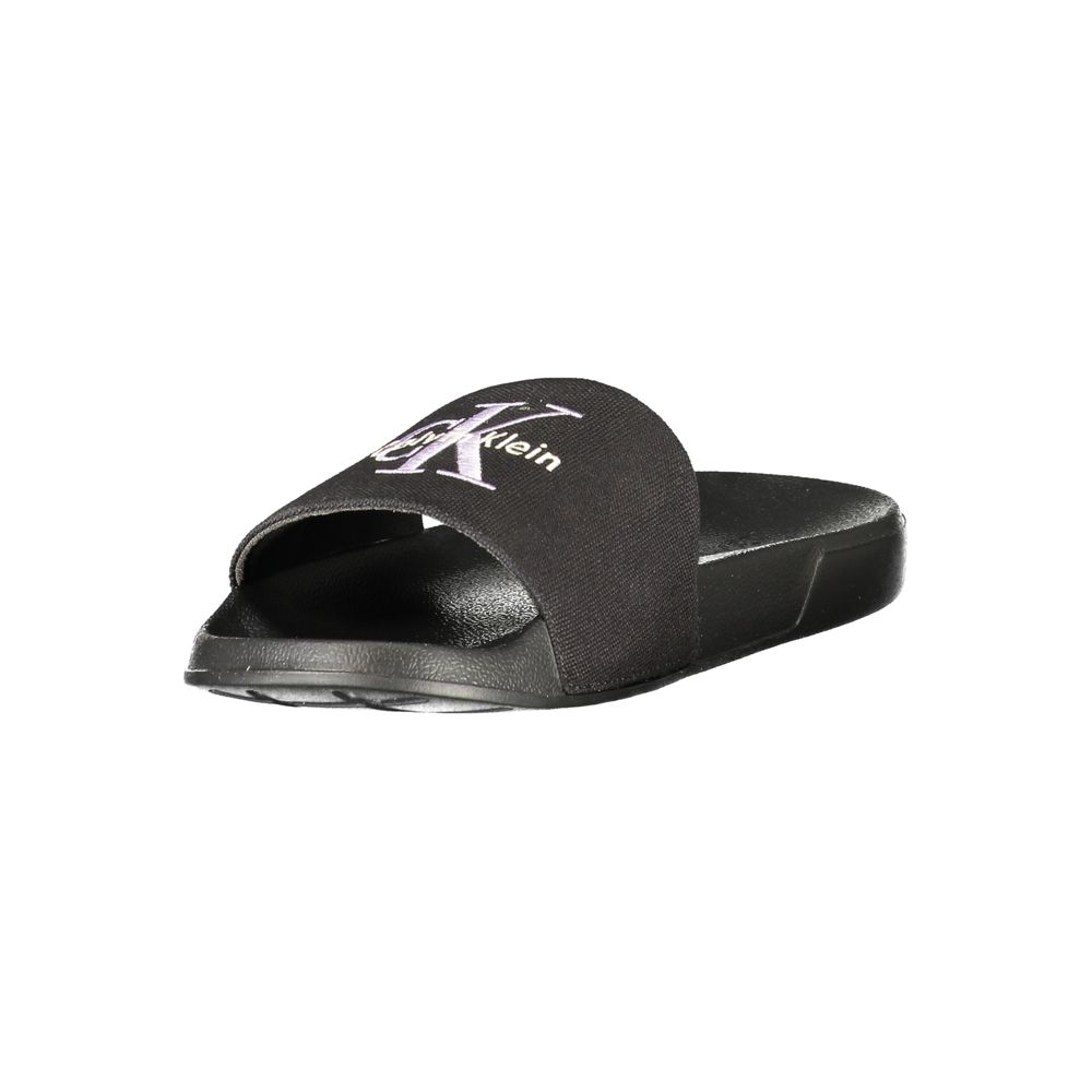 Mules Calvin Klein Nero en polyuréthane pour femme