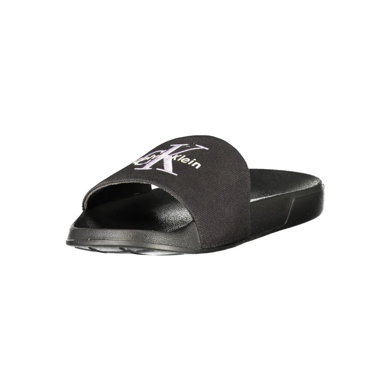 Mules Calvin Klein Nero en polyuréthane pour femme