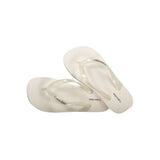 Sandales en polyuréthane blanc pour femme Calvin Klein
