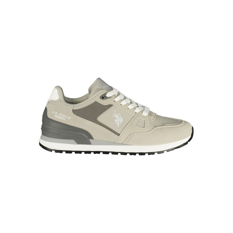 U.S. POLO ASSN. Baskets grises en polyuréthane pour homme