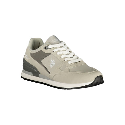U.S. POLO ASSN. Baskets grises en polyuréthane pour homme