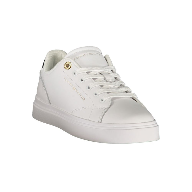 Baskets Tommy Hilfiger Femme en Polyuréthane Blanches