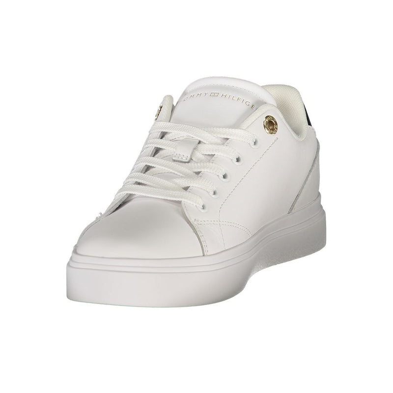 Baskets Tommy Hilfiger Femme en Polyuréthane Blanches