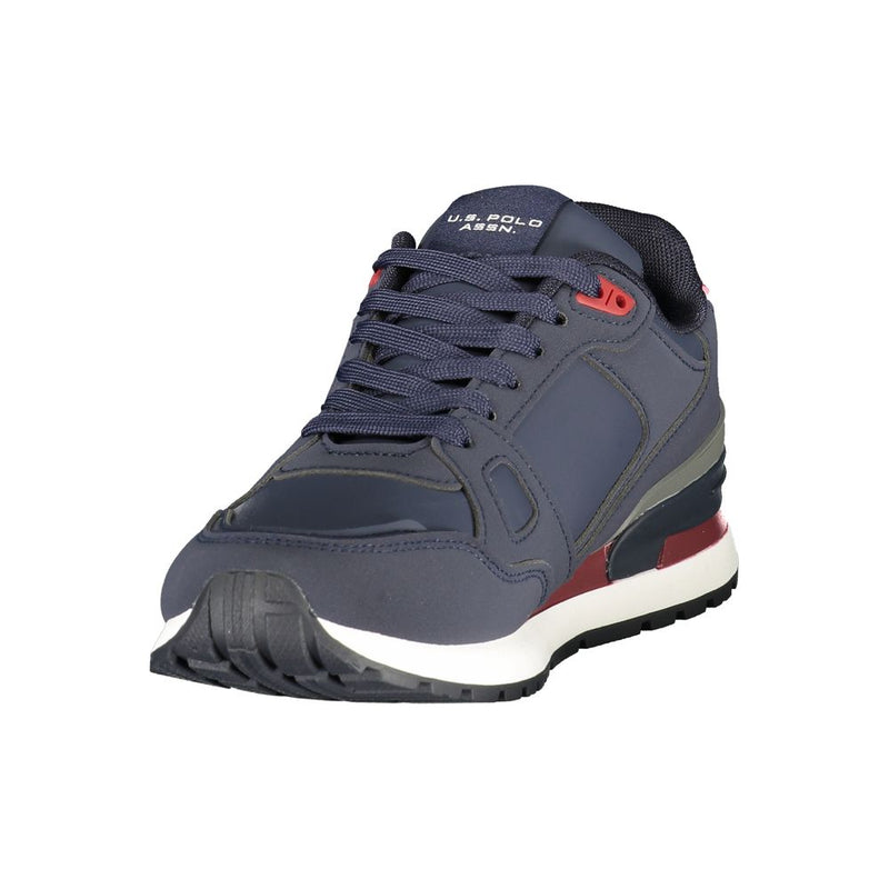 Baskets homme en polyuréthane bleu U.S. POLO ASSN.
