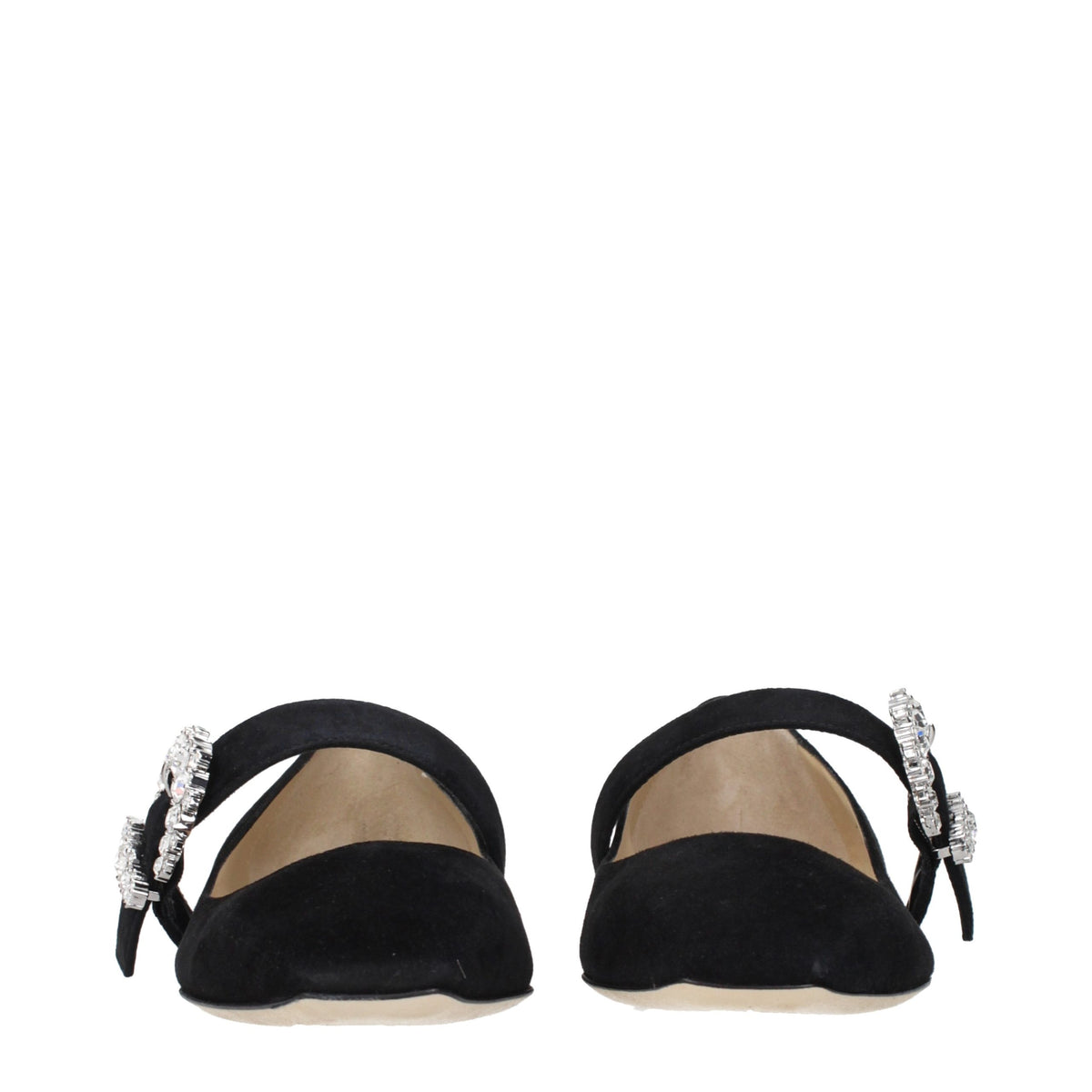Ballerines Jimmy Choo en cuir noir