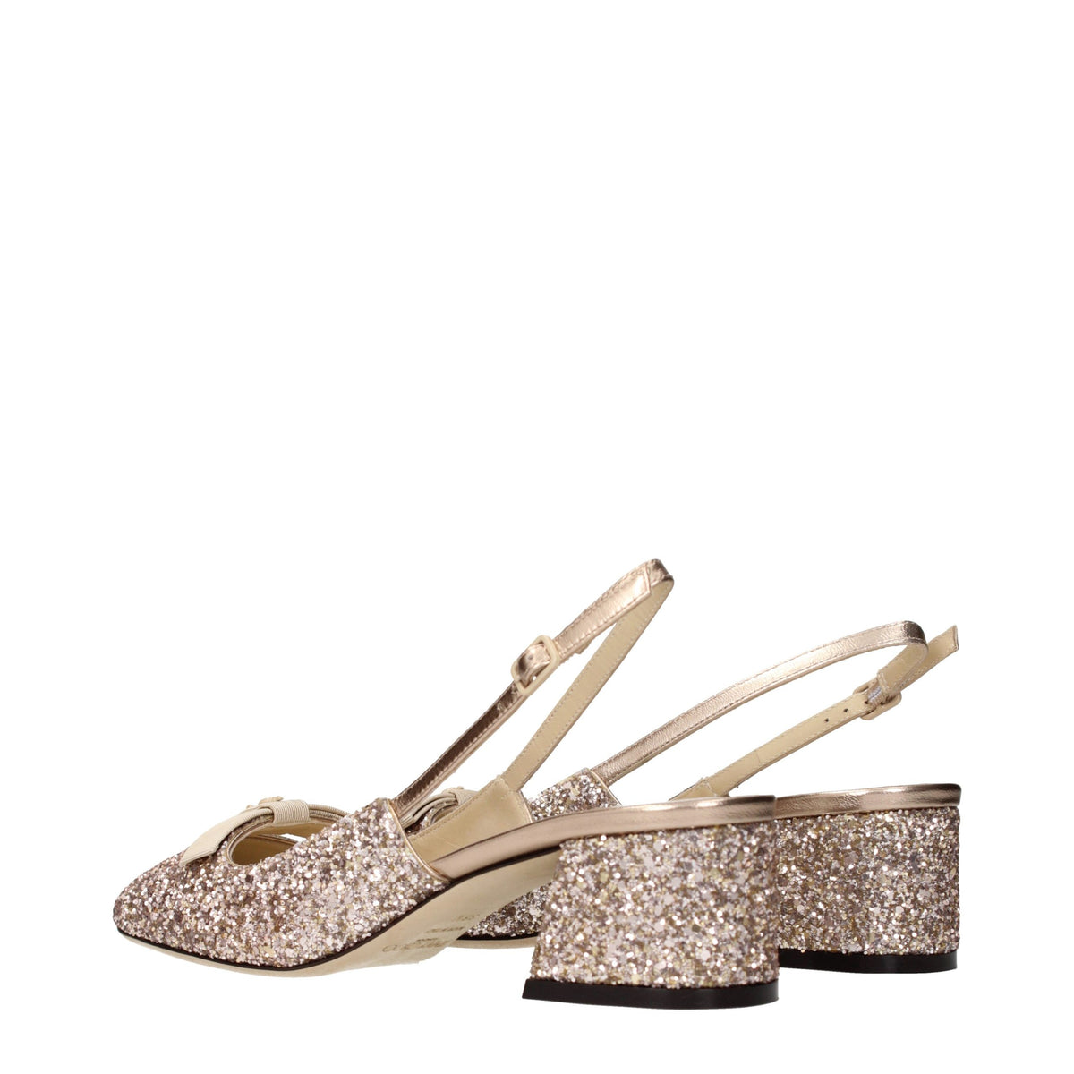 Sandales plates Jimmy Choo en plastique rose