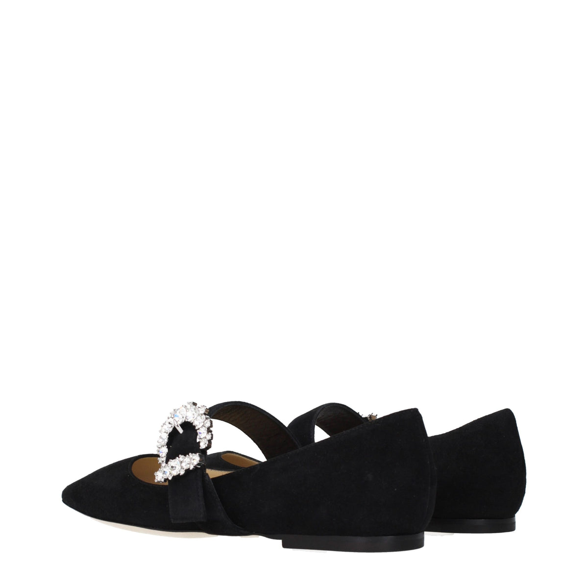 Ballerines Jimmy Choo en cuir noir