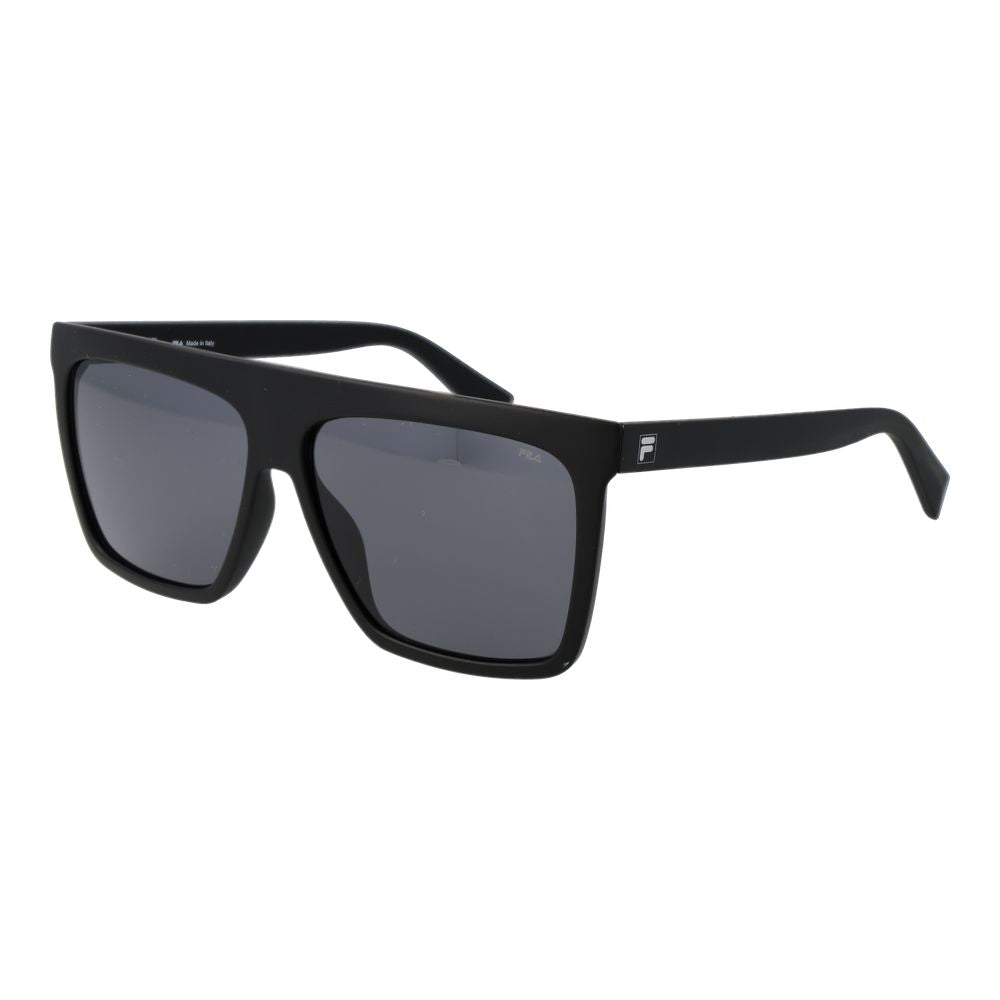 Lunettes de soleil Fila en plastique noir