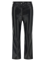 Le pantalon décontracté Andamane noir en polyester