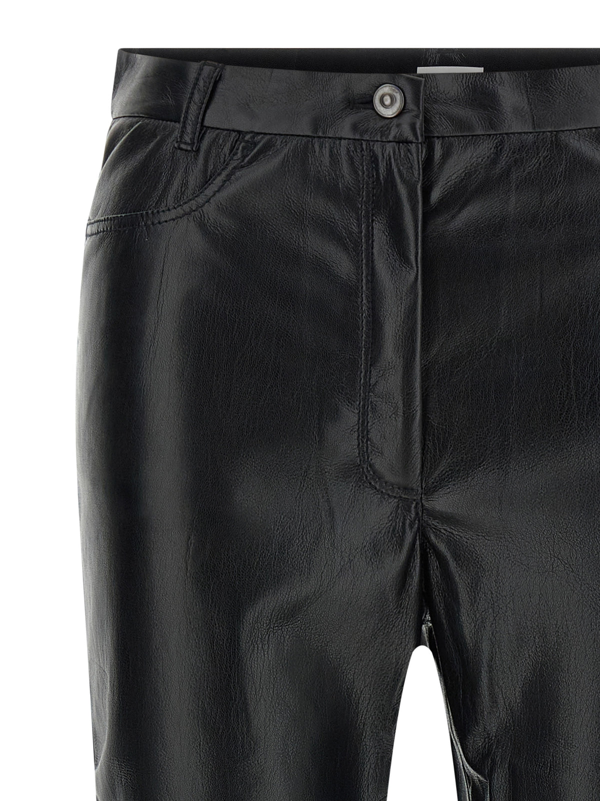 Le pantalon décontracté Andamane noir en polyester