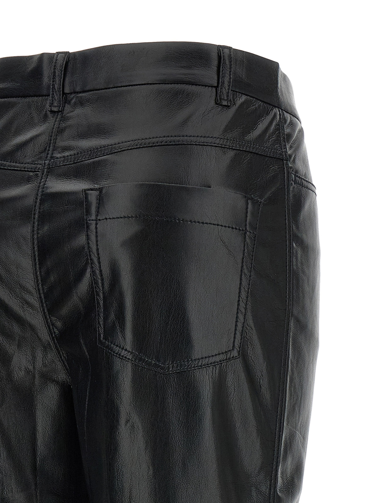 Le pantalon décontracté Andamane noir en polyester