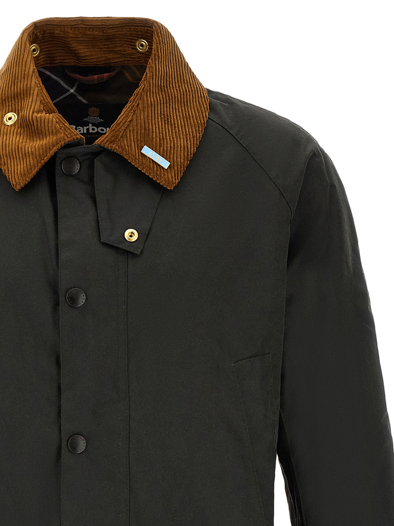 Barbour Bicolor Cotton Shell Jacket
