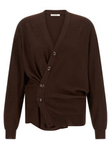 Cardigan en Laine Bordeaux Lemaire