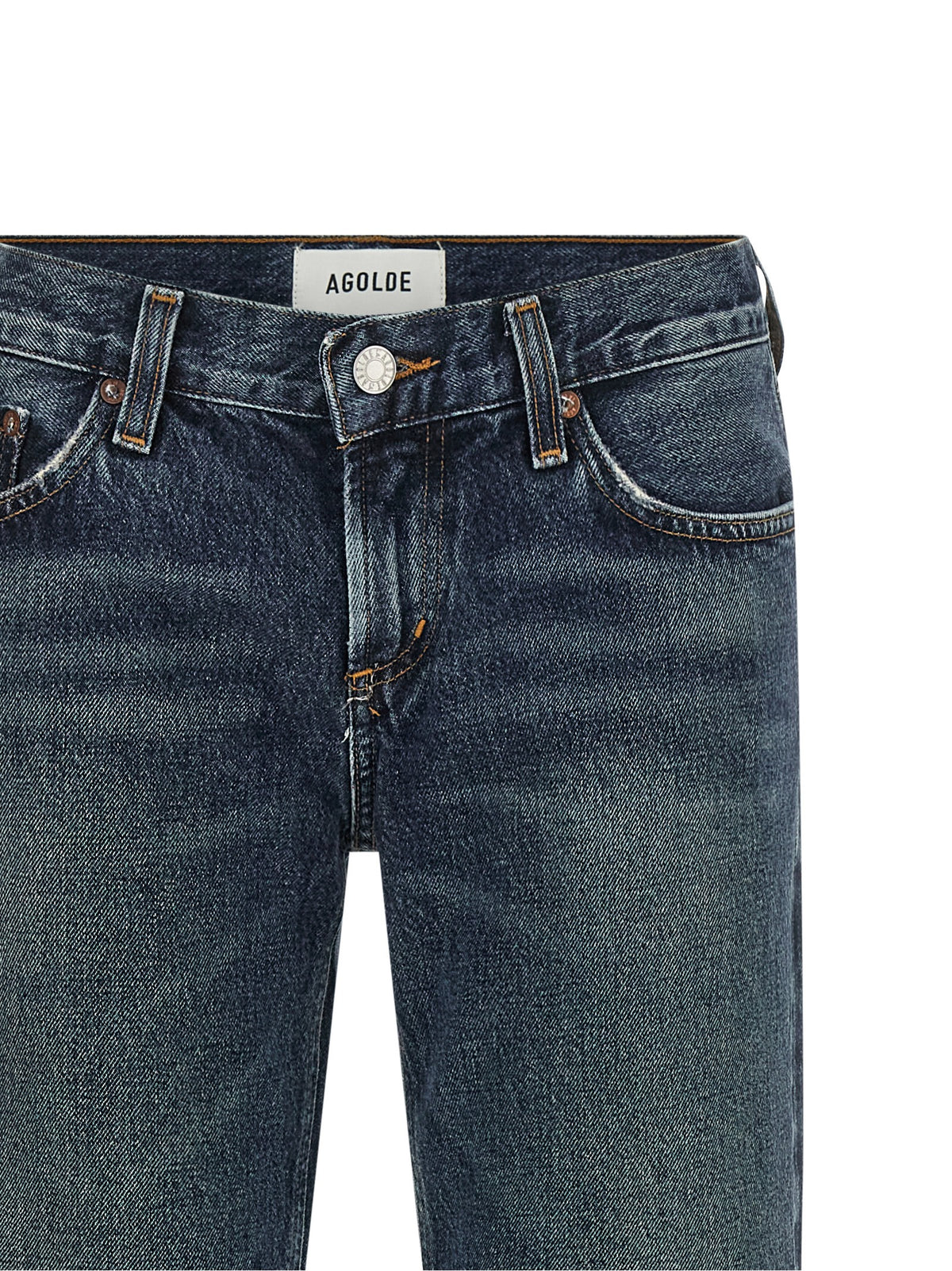 Jean bootcut Agolde en coton bleu